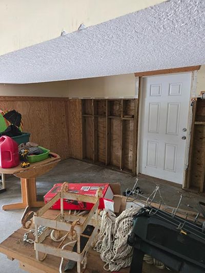 Home fire damage repair