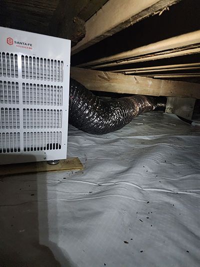 Residential crawl space